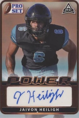 2021 Leaf Pro Set Power Jaivon Heiligh #BA-JH3
