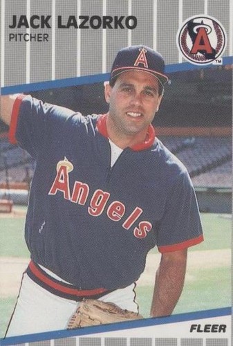 1989 Fleer - Jack Lazorko #482
