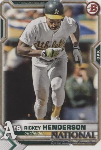 2021 Topps NSCC National Convention - Rickey Henderson #21