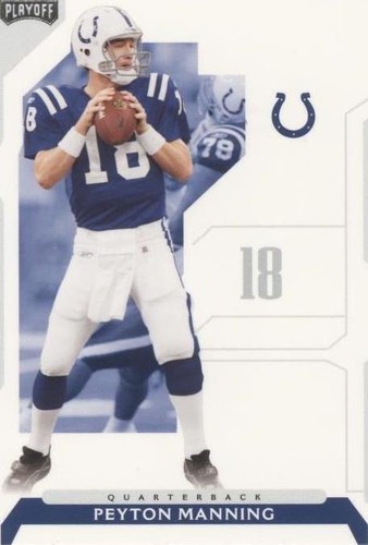 2006 Playoff NFL Playoffs Peyton Manning #45