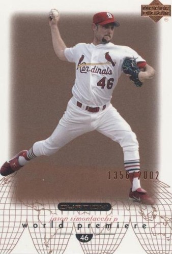 2002 Upper Deck Ovation - Jason Simontacchi #176