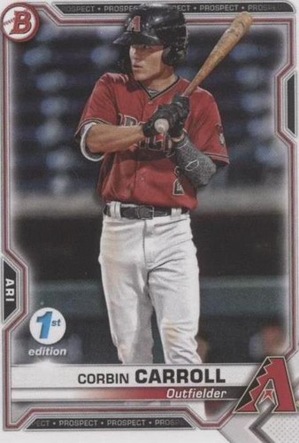 2021 Bowman 1st Edition - Corbin Carroll #BFE-142