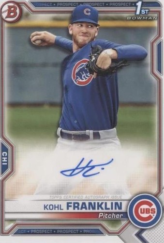 2021 Bowman - Kohl Franklin #PAPR-KF