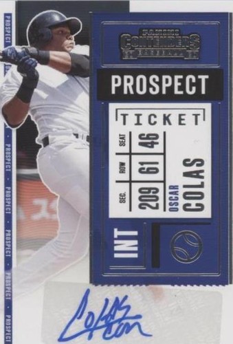 2020 Panini Contenders - Oscar Colas #PT2-OC