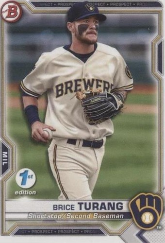 2021 Bowman 1st Edition - Brice Turang #BFE-10