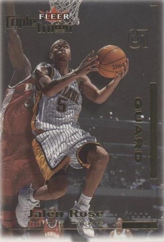 2000-01 Fleer Triple Crown - Jalen Rose #93