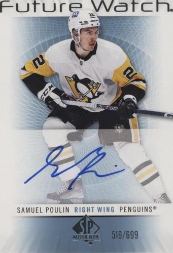 2022-23 SP Authentic - Samuel Poulin #RFWA-SP