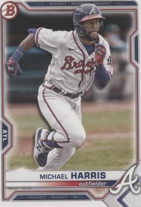 【2022ナリーグ新人王】Michael Harris II /99_直筆サイン Michael Harris II サイン入り RCカード Topps 大谷検索（2023