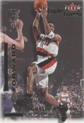 2000-01 Fleer Triple Crown - Scottie Pippen #176