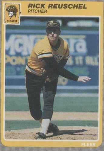 1985 Fleer Update - Rick Reuschel #U-88