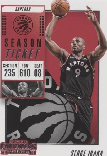 2018-19 Panini Contenders - Kyle Lowry #87