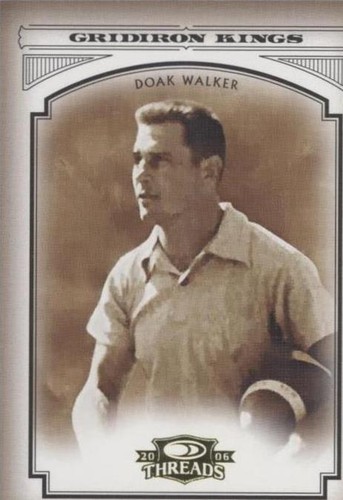 2006 Donruss Threads Doak Walker #CGK-24