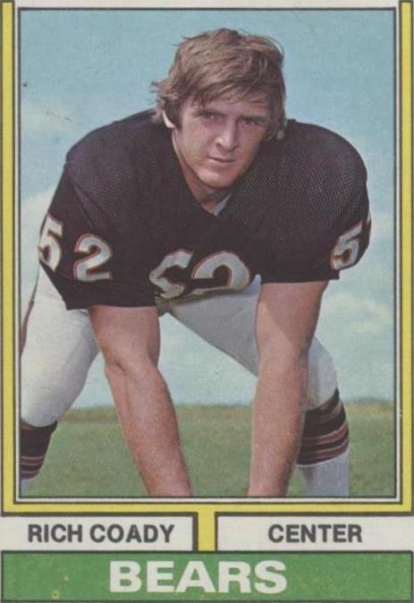 1974 Topps Parker Brothers Pro Draft Rich Coady #18