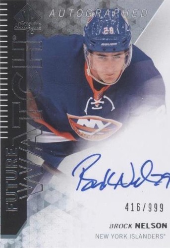 2013-14 SP Authentic - Brock Nelson #294