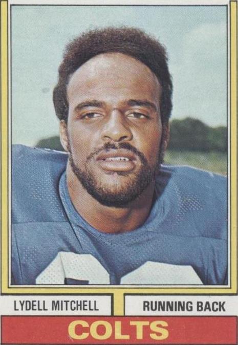1974 Topps Lydell Mitchell #69