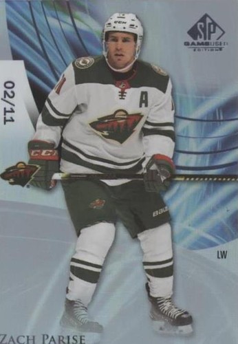 2020-21 Upper Deck SP Game Used - Zach Parise #36