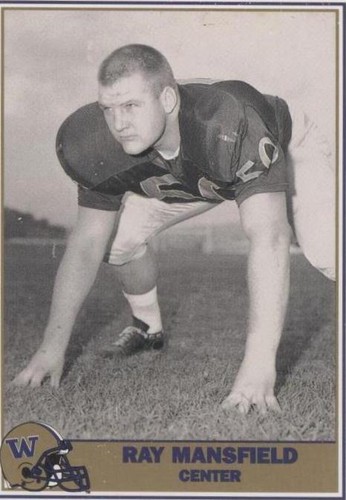 1992 Pacific Washington Huskies Football Greats Ray Mansfield #43