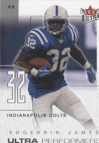 2004 Fleer Ultra Edgerrin James #13 UP