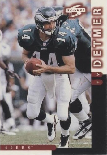 1998 Score Ty Detmer #75