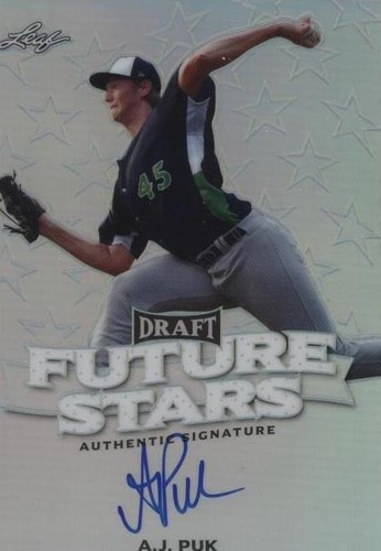 2016 Leaf Metal Draft - A.J. Puk #FS-AJP
