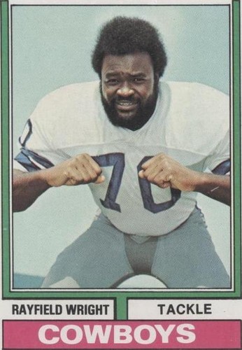 1974 Topps Rayfield Wright #54