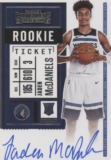 Jaden McDaniels Trading Cards for sale | eBay
