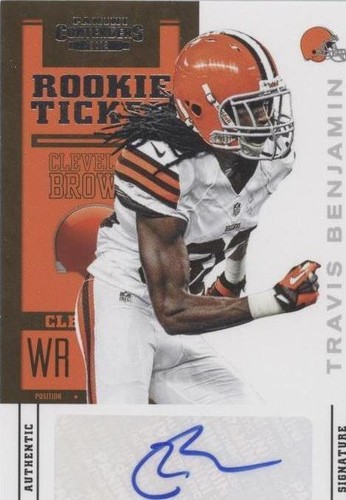 2012 Panini Contenders Travis Benjamin #192