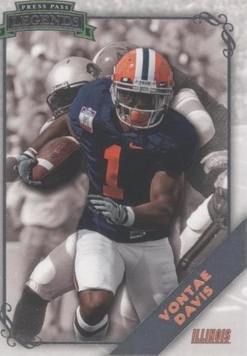 2009 Press Pass Legends Vontae Davis #18