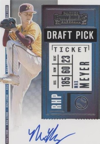 2020 Panini Contenders - Max Meyer #DPT-MM