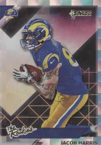 2021 Panini Donruss Jacob Harris #TR-JHA