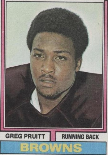 1974 Topps Greg Pruitt #110