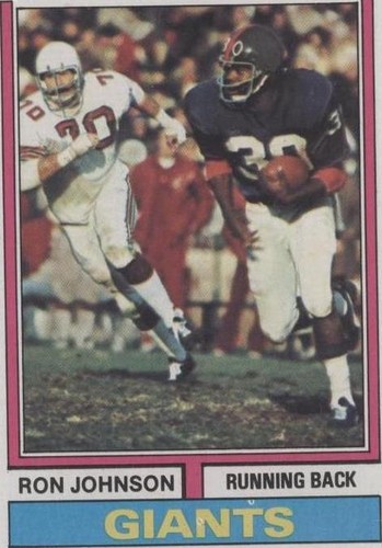 1974 Topps Ron Johnson #180