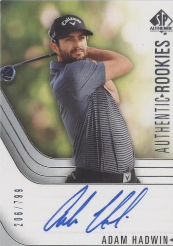 2021 SP Authentic - Adam Hadwin #86