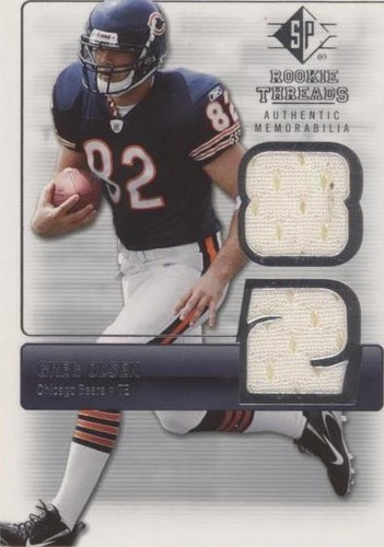 2007 SP Rookie Threads Greg Olsen #RT-GO