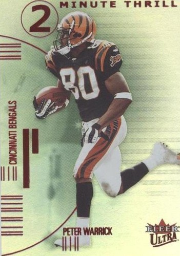 2001 Fleer Ultra Peter Warrick #16 TT