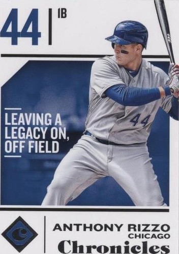 2018 Panini Chronicles - Anthony Rizzo #48