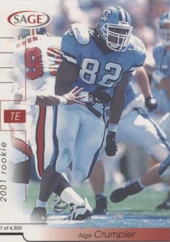 2001 Sage Alge Crumpler #12