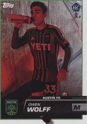 2023 Topps MLS Owen Wolff #33
