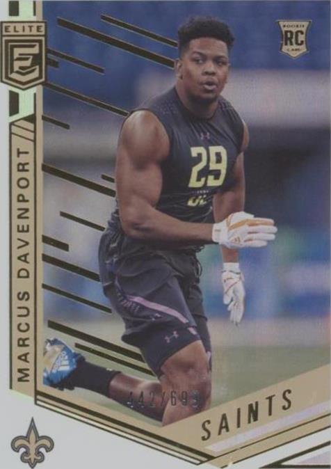 2018 Donruss Elite Marcus Davenport #107