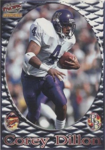 1997 Pacific Invincible Corey Dillon #126