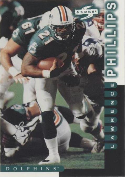 1998 Score Lawrence Phillips #104
