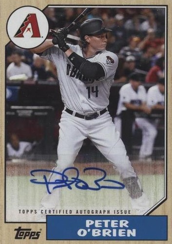 2017 Topps - Peter O'Brien #1987A-PO