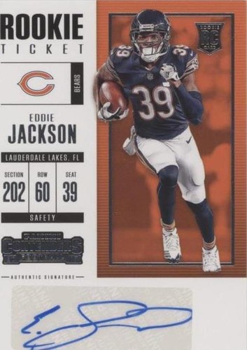 2017 Panini Contenders Eddie Jackson #195