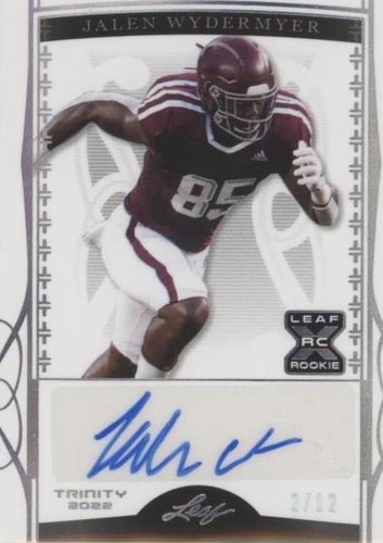 2022 Leaf Trinity Jalen Wydermyer #BA-JW3