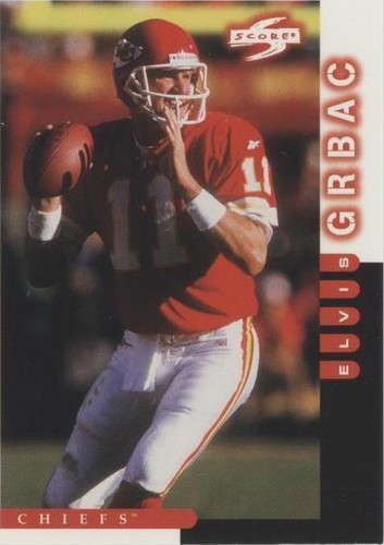 1998 Score Elvis Grbac #25