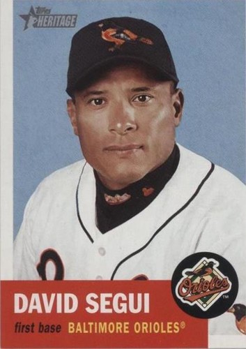 2002 Topps Heritage - David Segui #254