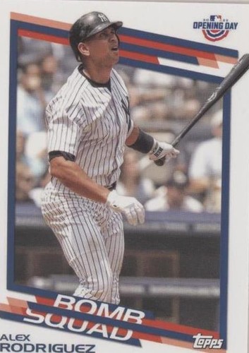 2022 Topps Opening Day - Alex Rodriguez #BS-4