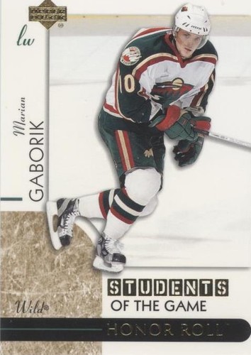 2002-03 Upper Deck Honor Roll - Marian Gaborik #SG16