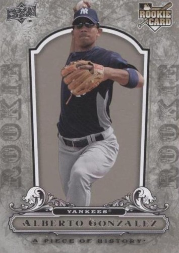 2008 Upper Deck A Piece of History - Alberto Gonzalez #129