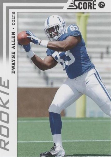 2012 Score Dwayne Allen #330